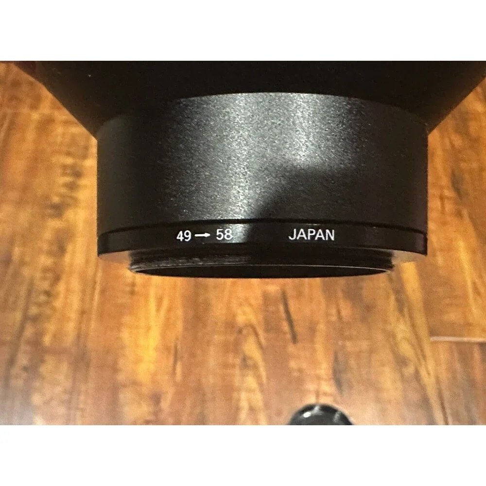 RCA WAL01A Wide Angle Conversion Lens with Adapters & Case For RCA Video Camera